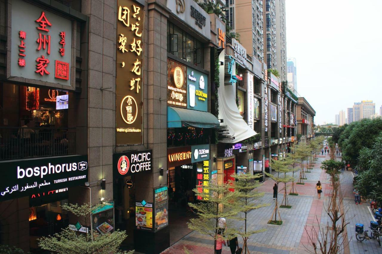 She & He Service Apartment Huifeng Гуанчжоу Экстерьер фото